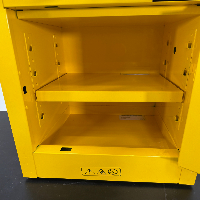 Justrite 4 Gallon Flammable Liquid Storage Cabinet image 2